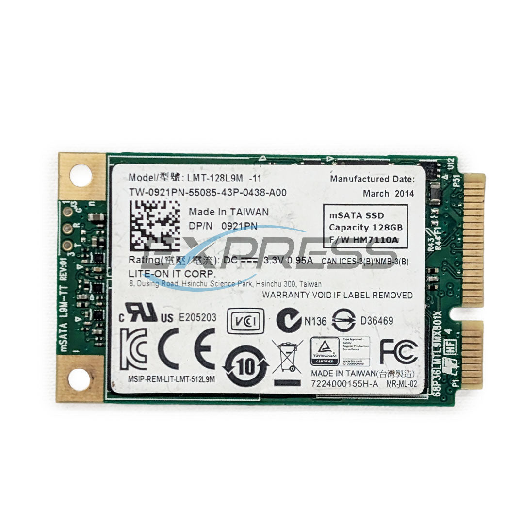 Dell 128GB mSATA 6Gbps SSD | 921PN