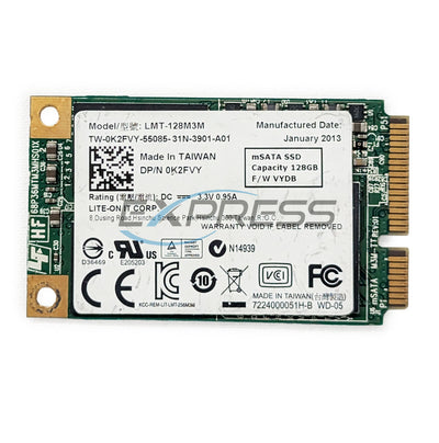 Dell 128GB mSATA 6Gbps SSD | K2FVY