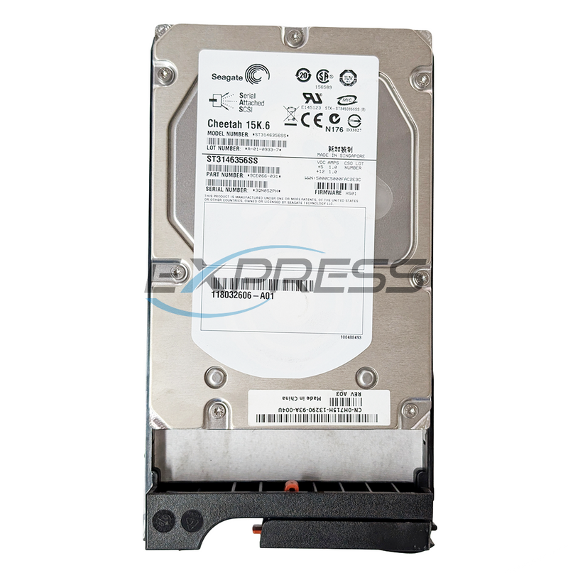 Dell Emc 3.5" 146GB 15K SAS 3Gbps HDD (Ax-Ss15-146) | 005048785