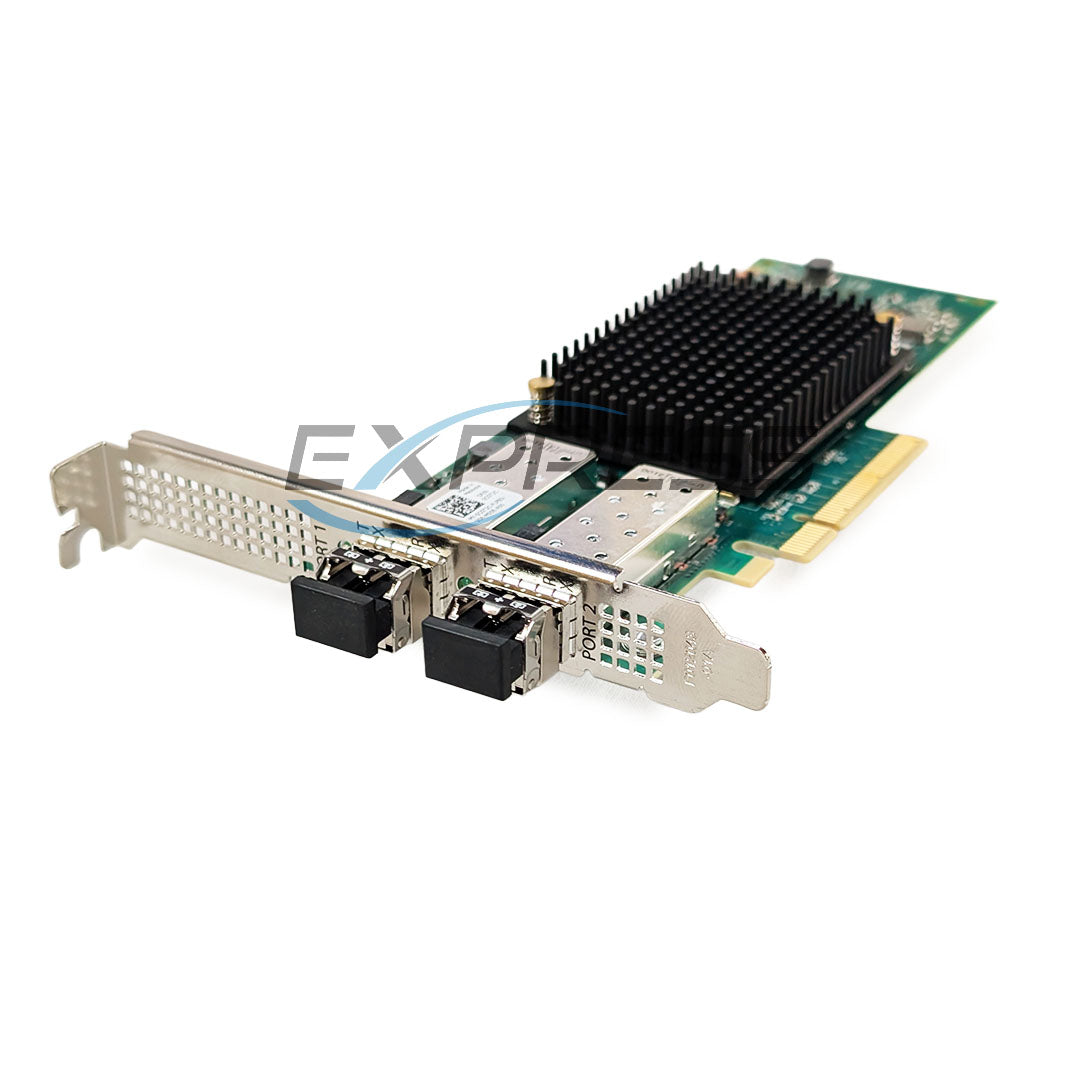 Dell Emulex LPe35002-M2-D Dual Port SFP+ 32Gb FC FH HBA | CGT2C