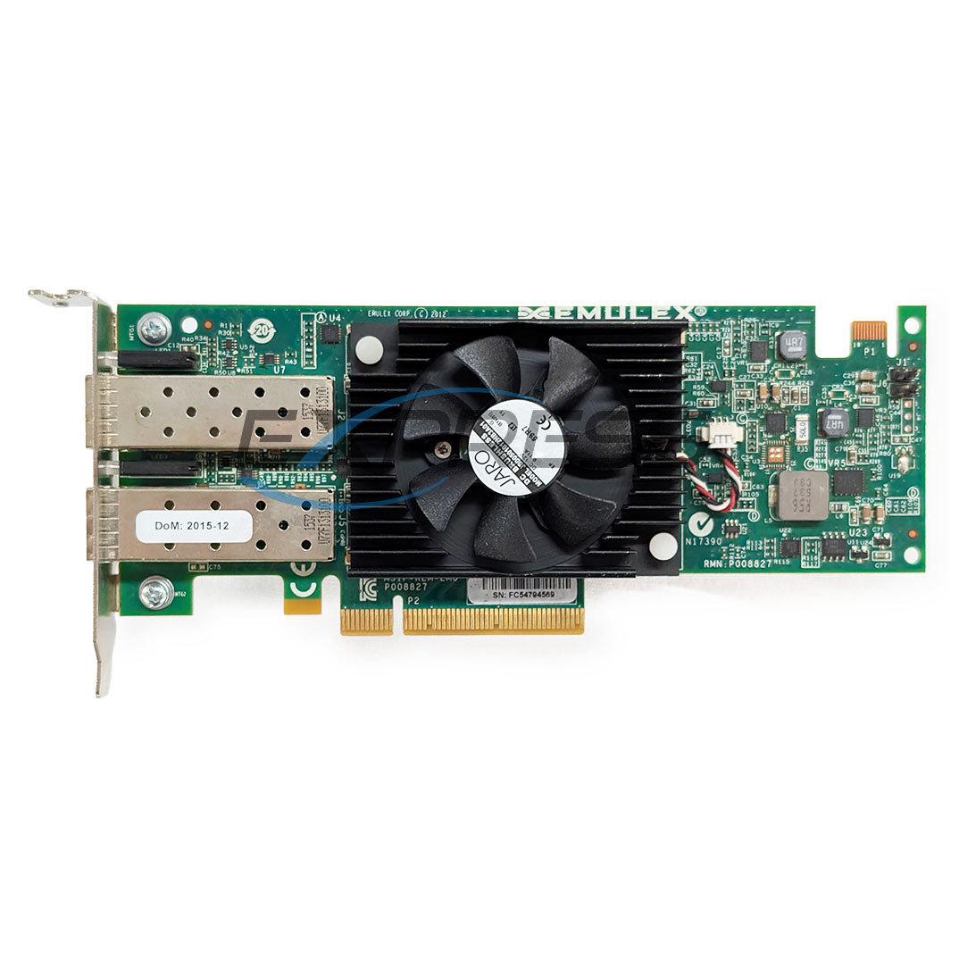 Dell Emulex Dual Port 10Gbps SAS LP Adapter (OCE14102-U1-D) | 6FC2Y