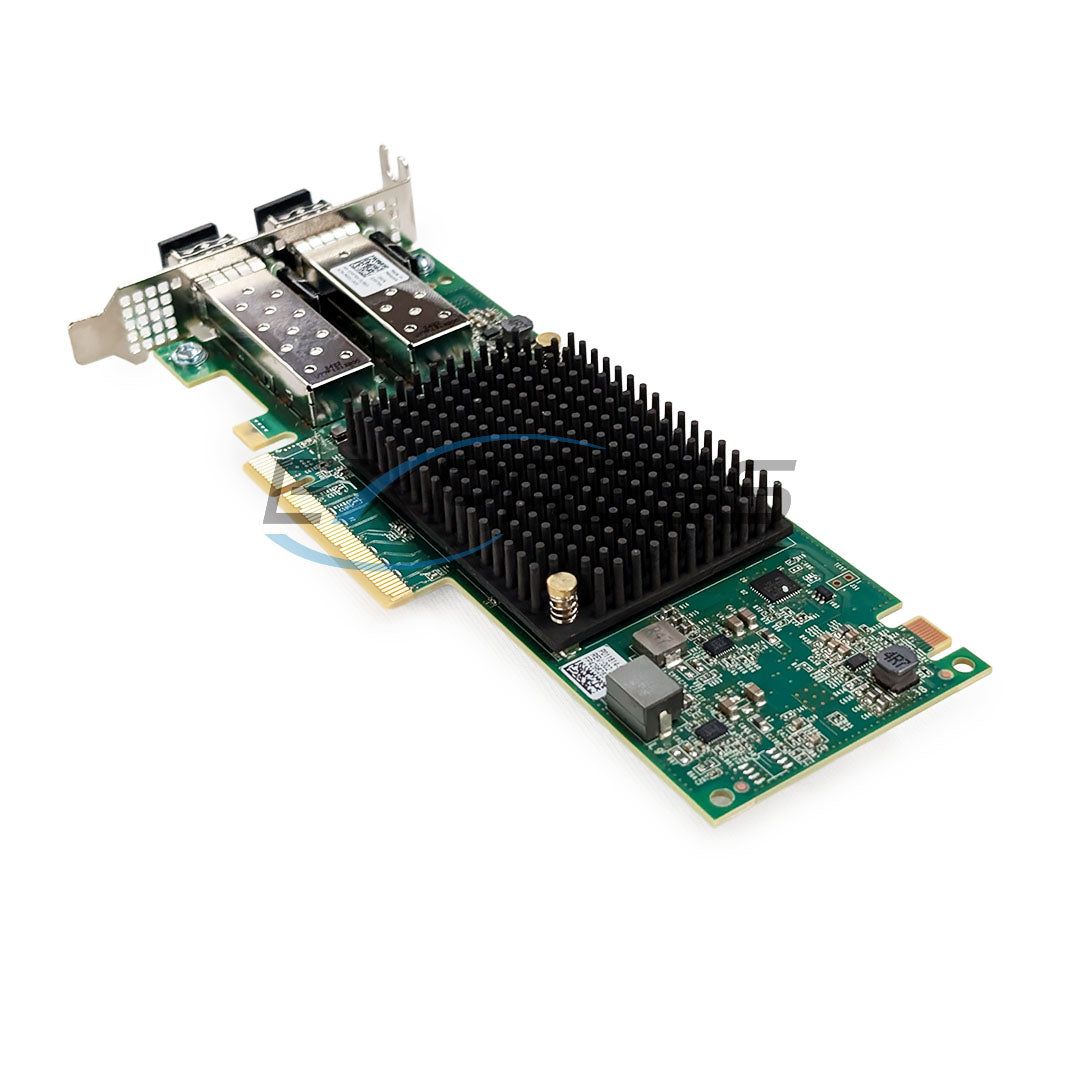 Dell Emulex LPE36002 Dual Port SFP+ 64Gbps FC HBA w/ LC Optics Adapter (LPe36002-M64) | 39T9X