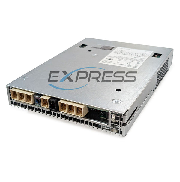 A front view of a EqualLogic Type 18 SAS/NL-SAS/SSD Controller with multiple ports and interfaces.