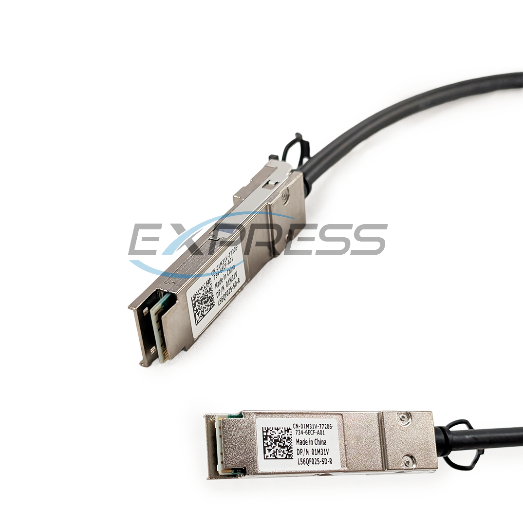Dell Force 10 QSFP 40Gb 0.5M Data Cable | 1M31V