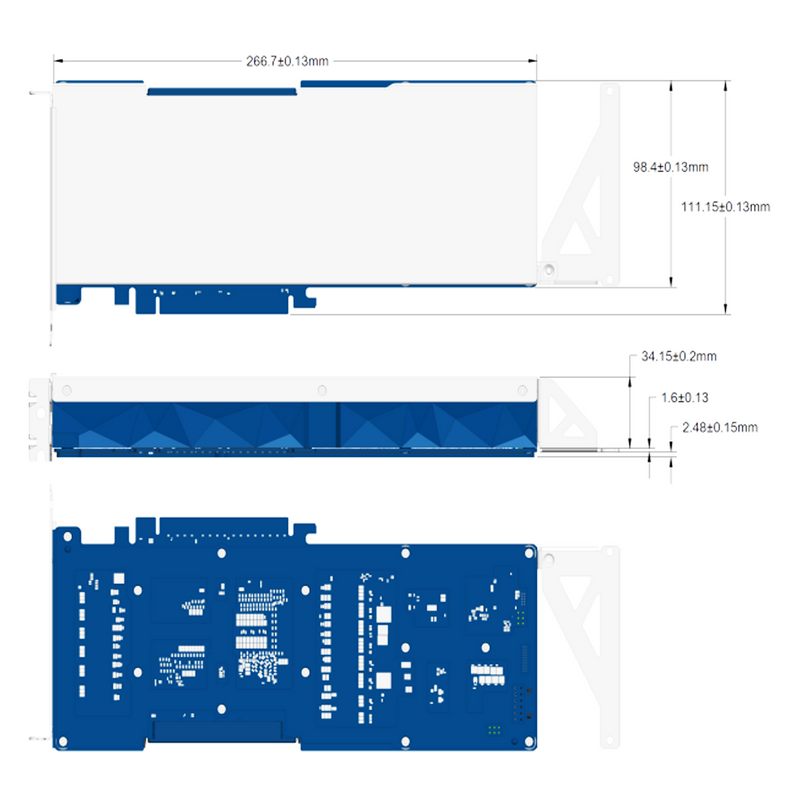 Dell Intel Max 1100 48GB DW 300W Passive GPU | WG7J6