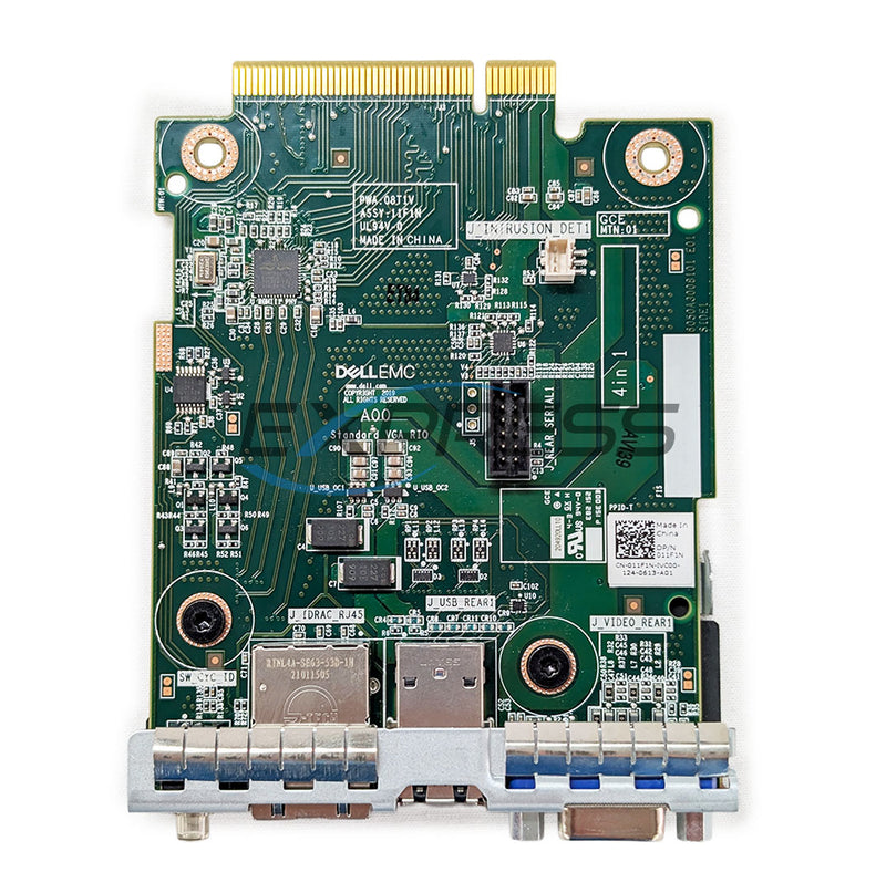 Dell PowerEdge R6525 R7525 Rear I/O Board | 11F1N