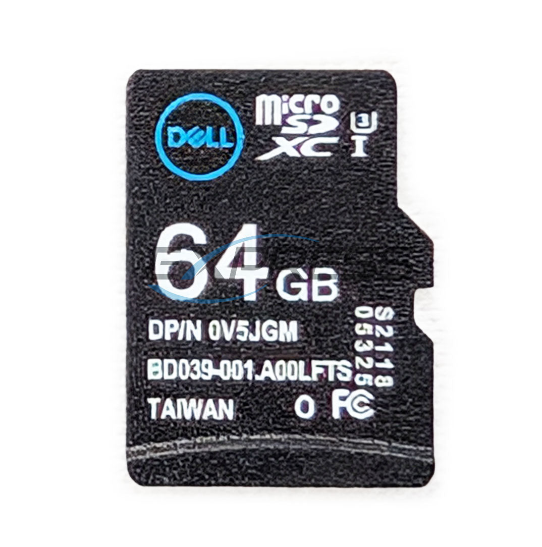 Dell SDHC 64GB Micro SD Card | V5JGM