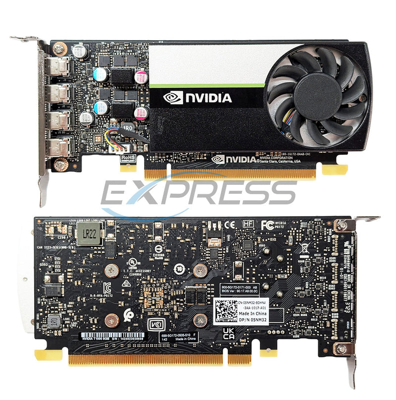 Dell Nvidia T1000 8GB Graphic Card | 5NM32