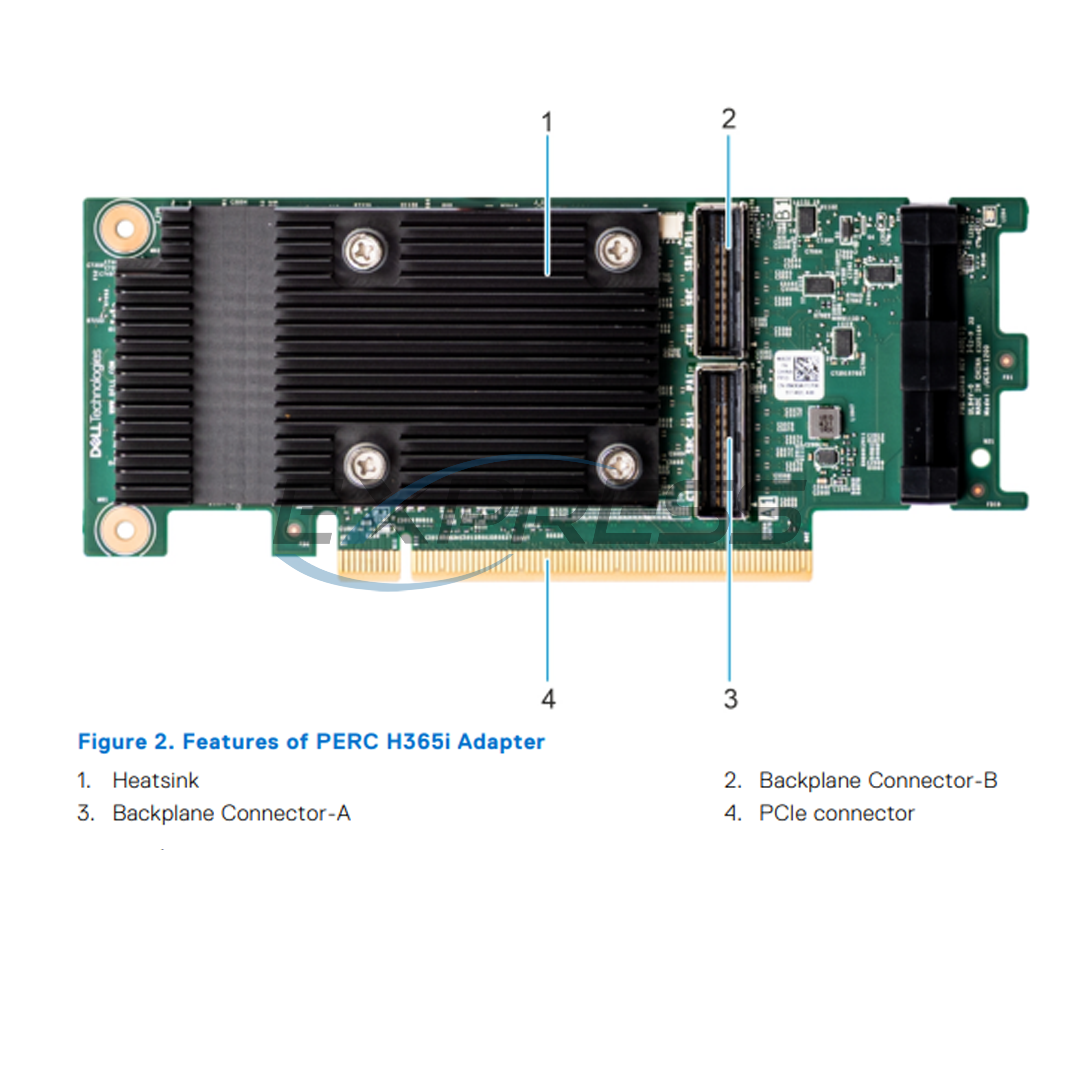 Dell PERC 12 H365i PCIe RAID Controller