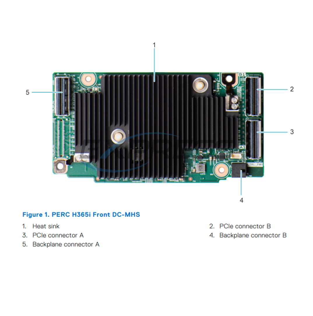 Dell PERC 12 H365i Front RAID Controller ECS