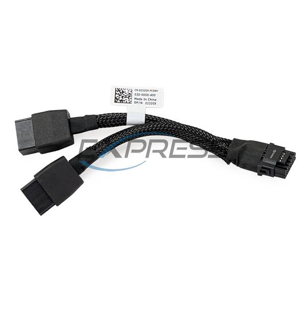 Câble Alimentation Dell D92C9 - VGA 8 Pin Vers Dual 6 Pin - Renouvelé