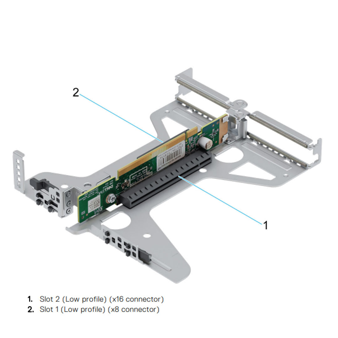 Dell PowerEdge R350 Butterfly Riser