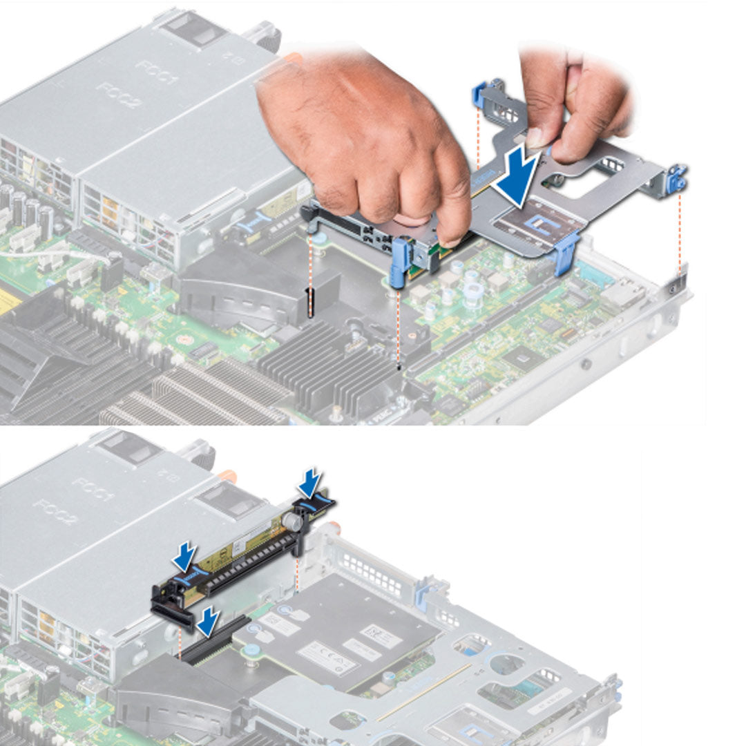 Dell R640 Riser Configuration 1A + 2A