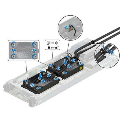 Dell C6620 Direct Liquid Cooling (DLC)