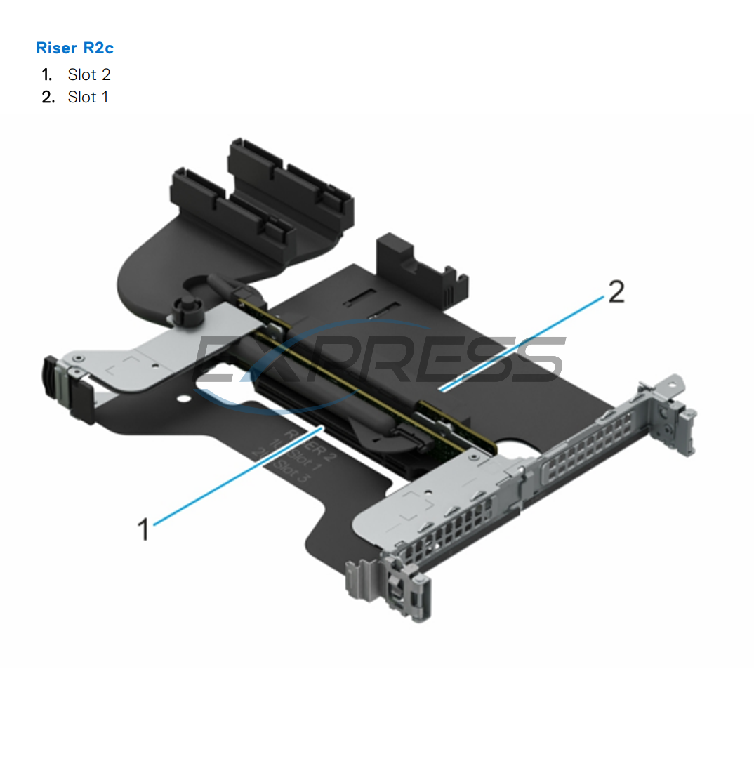 Dell PowerEdge R670 Riser R2c