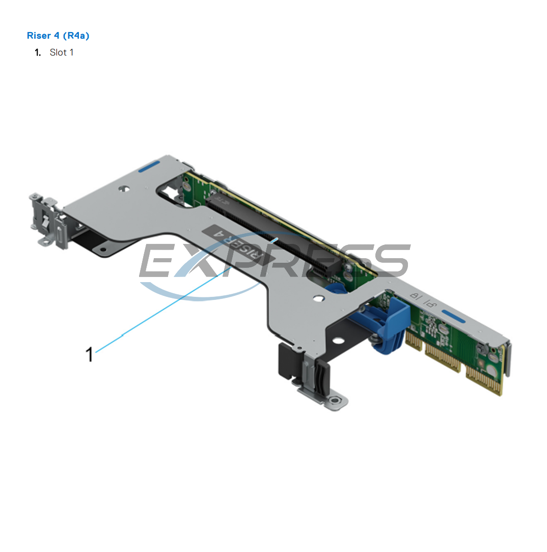 Dell PowerEdge R670 Riser R4a