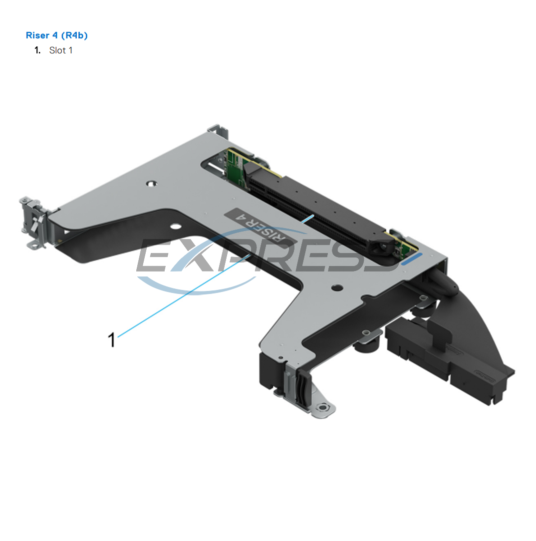 Dell PowerEdge R670 Riser R4b