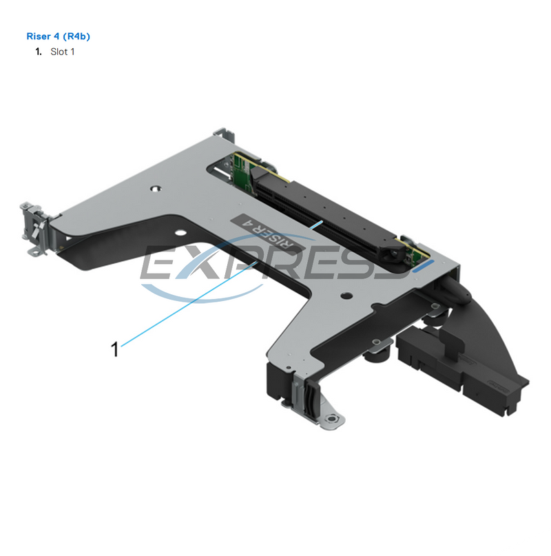 Dell PowerEdge R670 Riser R4b