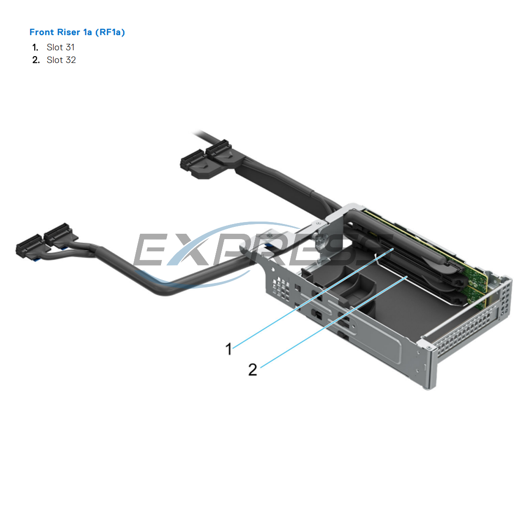 Dell PowerEdge R670 Riser RF1a