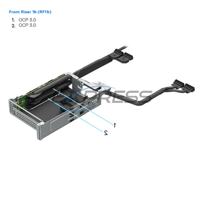 Dell PowerEdge R670 Riser Configuration | RC2 Front
