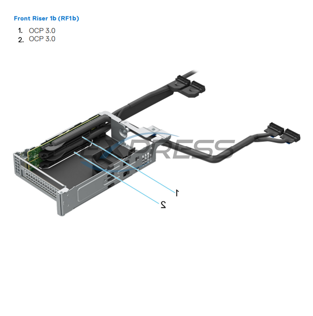 Dell PowerEdge R670 Riser Configuration | RC2 Front