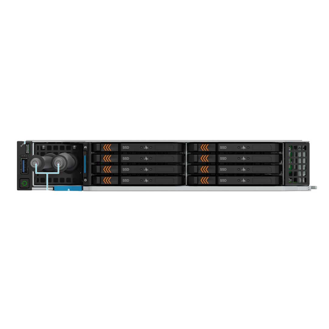 Dell PowerEdge MX760c 8 EDSFF E3.S Compute Sled Chassis