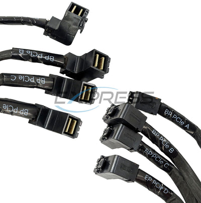 Dell Quad miniSAS-HD 24.5" NVMe PCI-e Extender Cable | 1PDFM