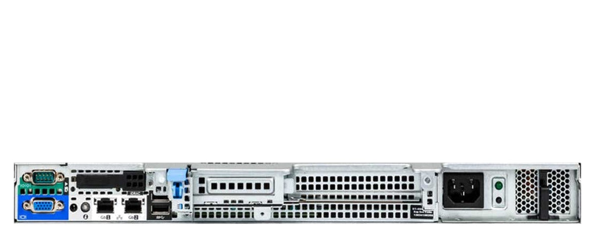 Dell PowerEdge R230 rack server rear view