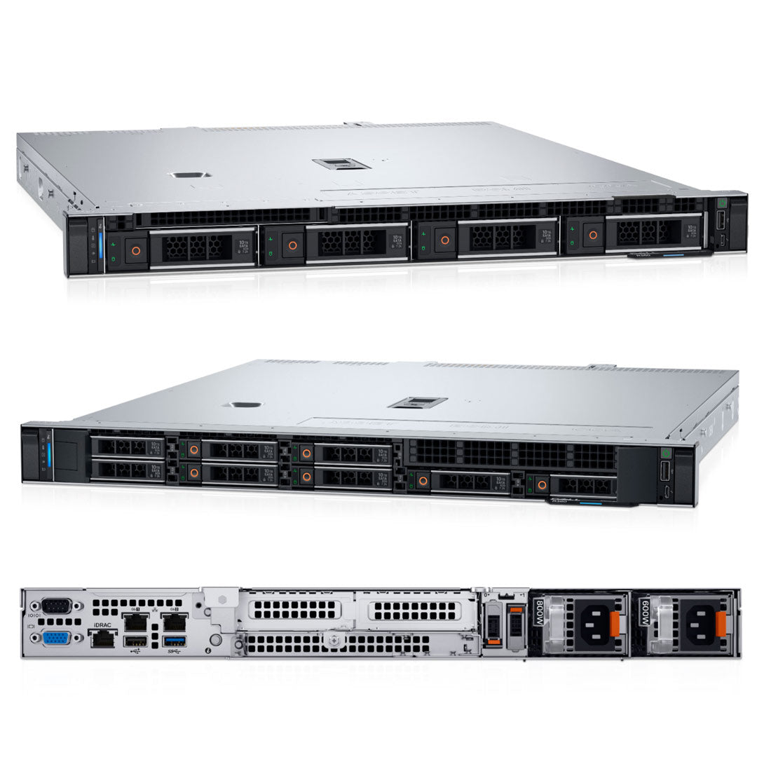 Dell PowerEdge R360 Rack Server (8x 2.5" SAS/SATA)