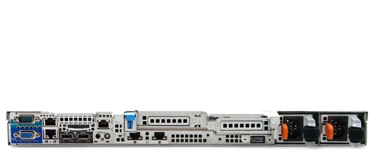 Dell PowerEdge R430 rack server rear view