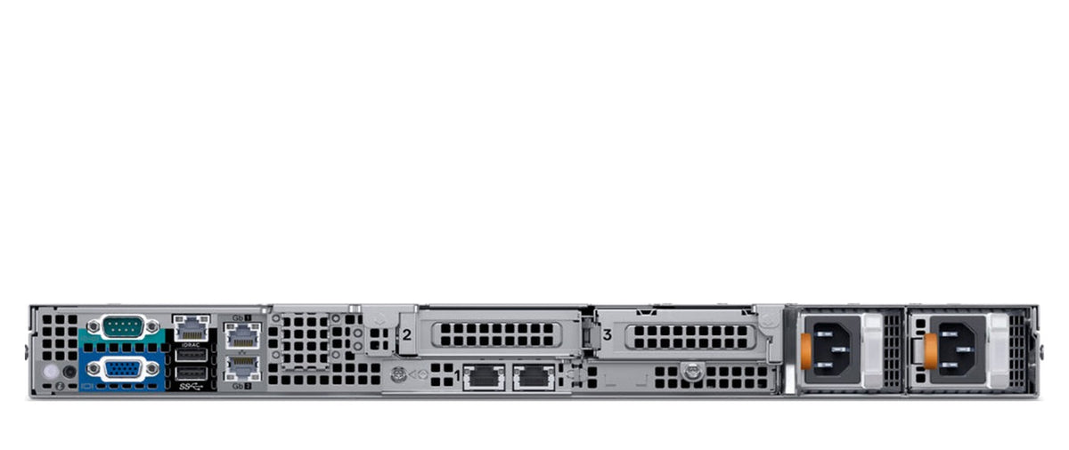 Dell PowerEdge R440 rack server rear view