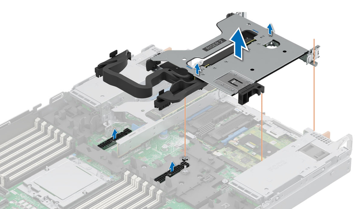 Dell PowerEdge R4715 R2r riser