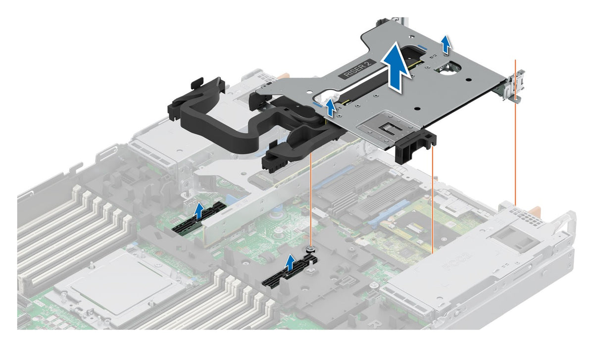 Dell PowerEdge R4715 Riser R2r