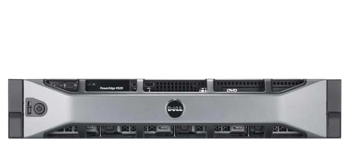 Dell PowerEdge R520 rack server front view