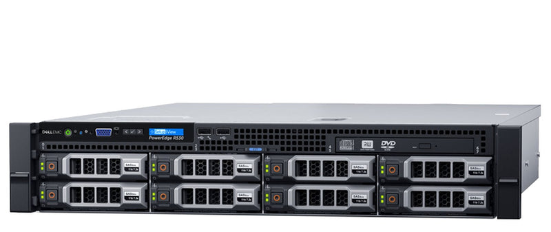Dell PowerEdge R530 rack server front view