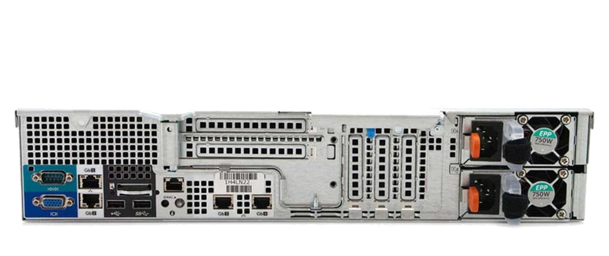 Dell PowerEdge R530 rack server rear view