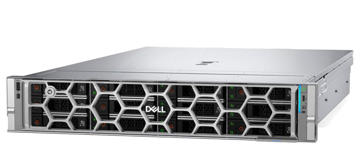 Dell PowerEdge R5715 rack server front view