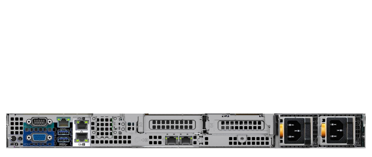 Dell PowerEdge R6415 rack server rear view