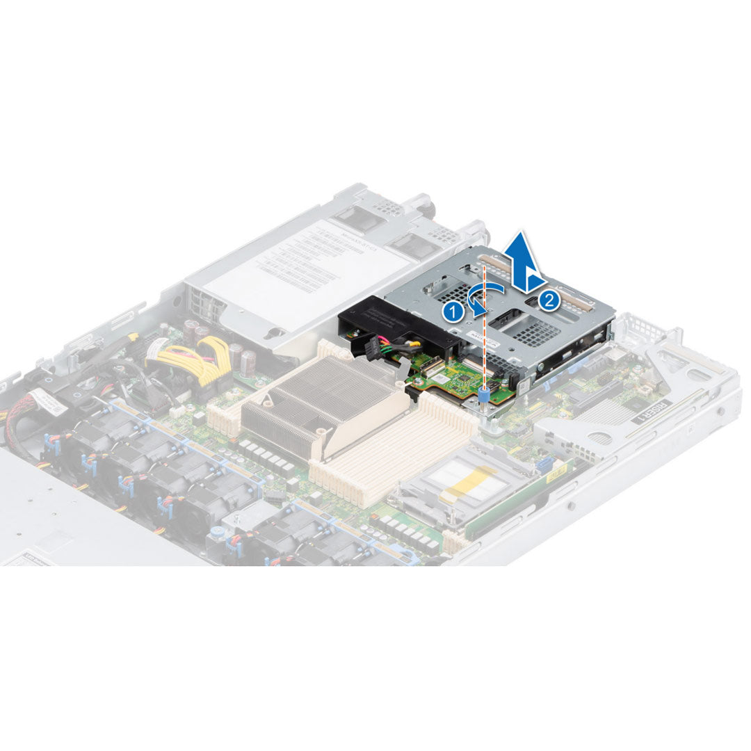 Dell R650xs Rear Drive Module 2x 2.5-inch SAS/SATA/NVMe (HDD/SSD)