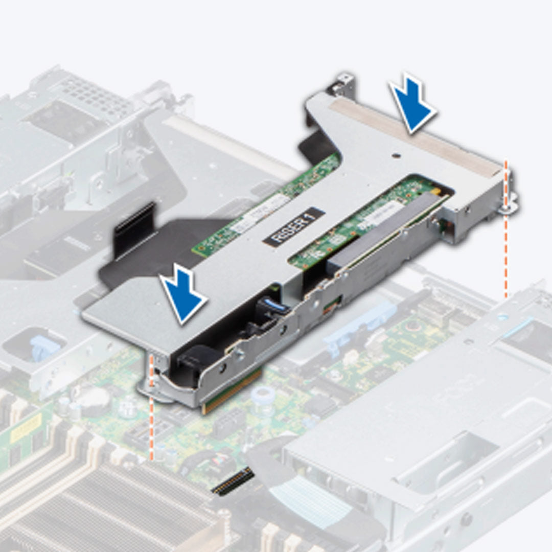 Dell R6525 Riser Configuration 1: R1A