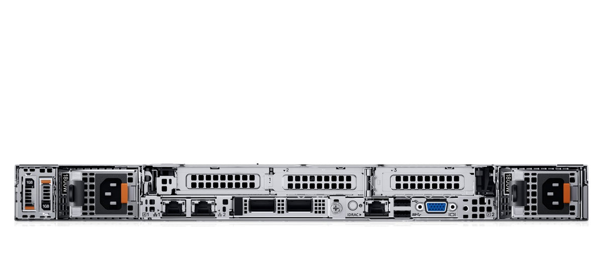 Dell PowerEdge R6625 rack server rear view