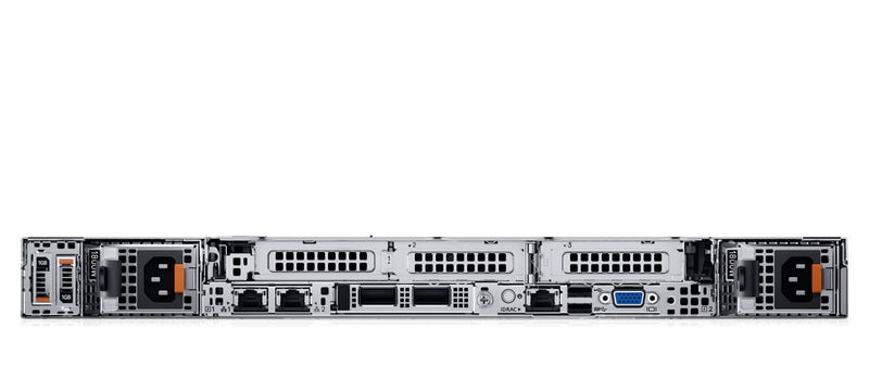 Dell PowerEdge R6625 rack server rear view