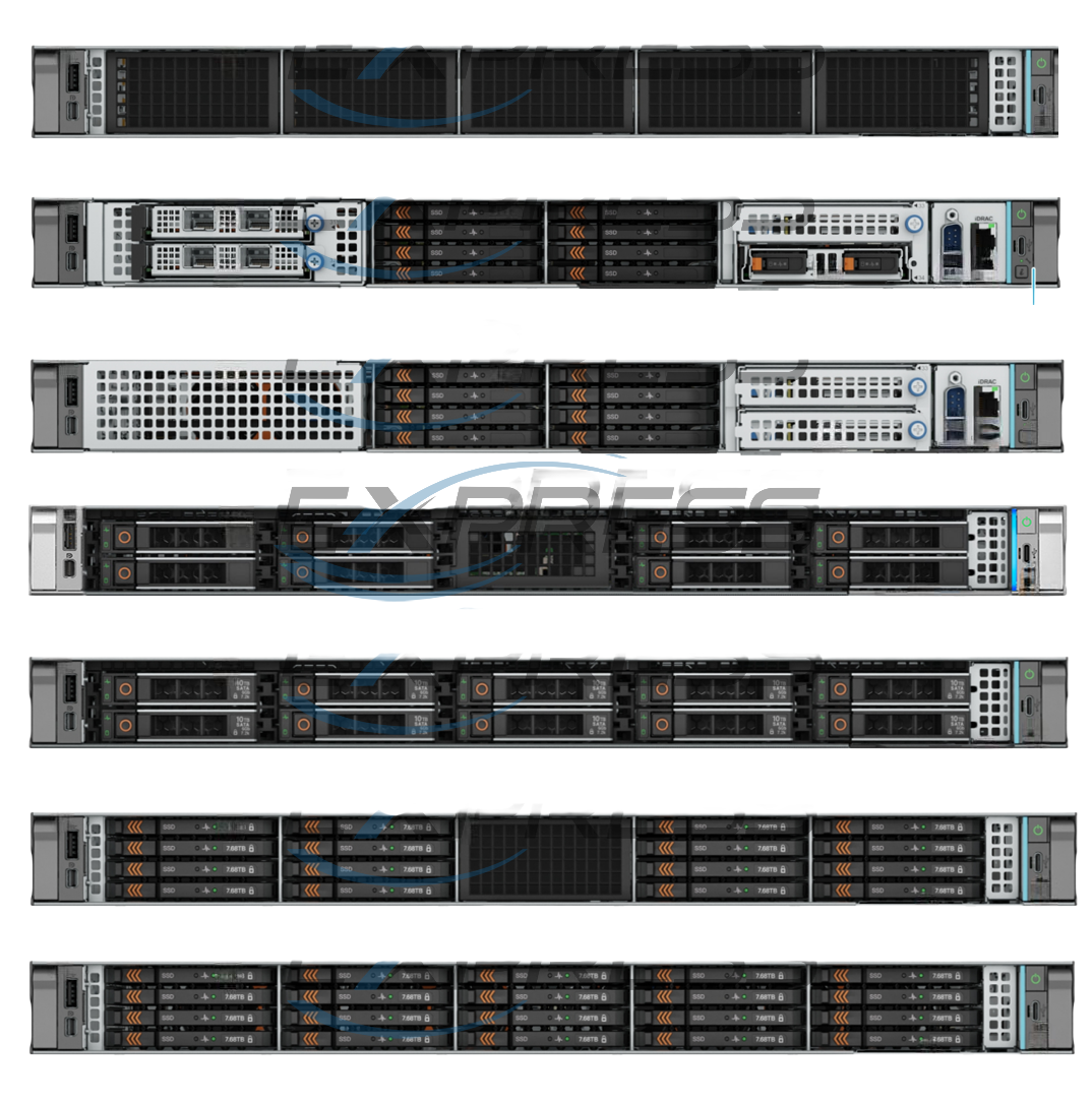 Dell PowerEdge R670 16 E3.S NVMe Rack Server Chassis