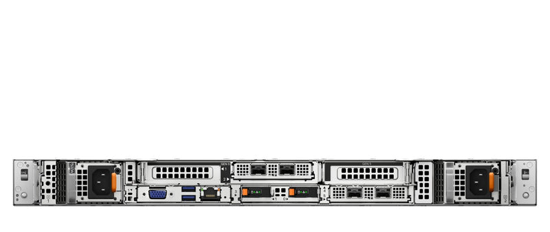 Dell PowerEdge R6715 rack server rear view