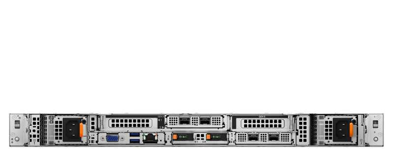 Dell PowerEdge R6725 rack server rear view