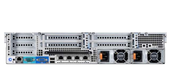 Dell PowerEdge R720 rack server rear view