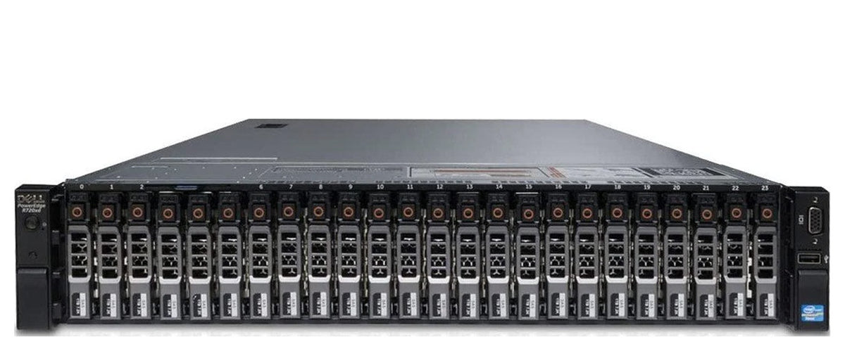 Dell PowerEdge R720xd rack server front view