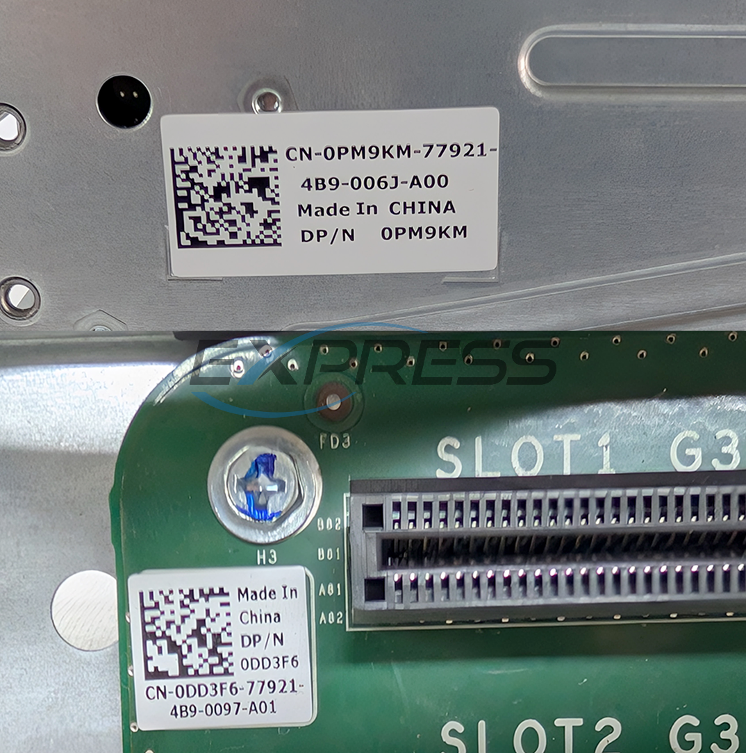 Dell Poweredge R720Xd 3X PCI-e Riser 1 Card | DD3F6