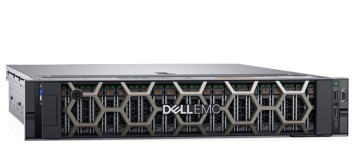 Dell PowerEdge R740xd rack server front view