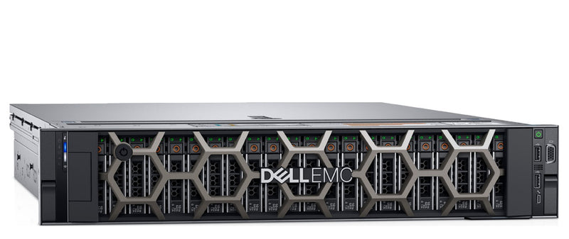 Dell PowerEdge R740xd rack server front view